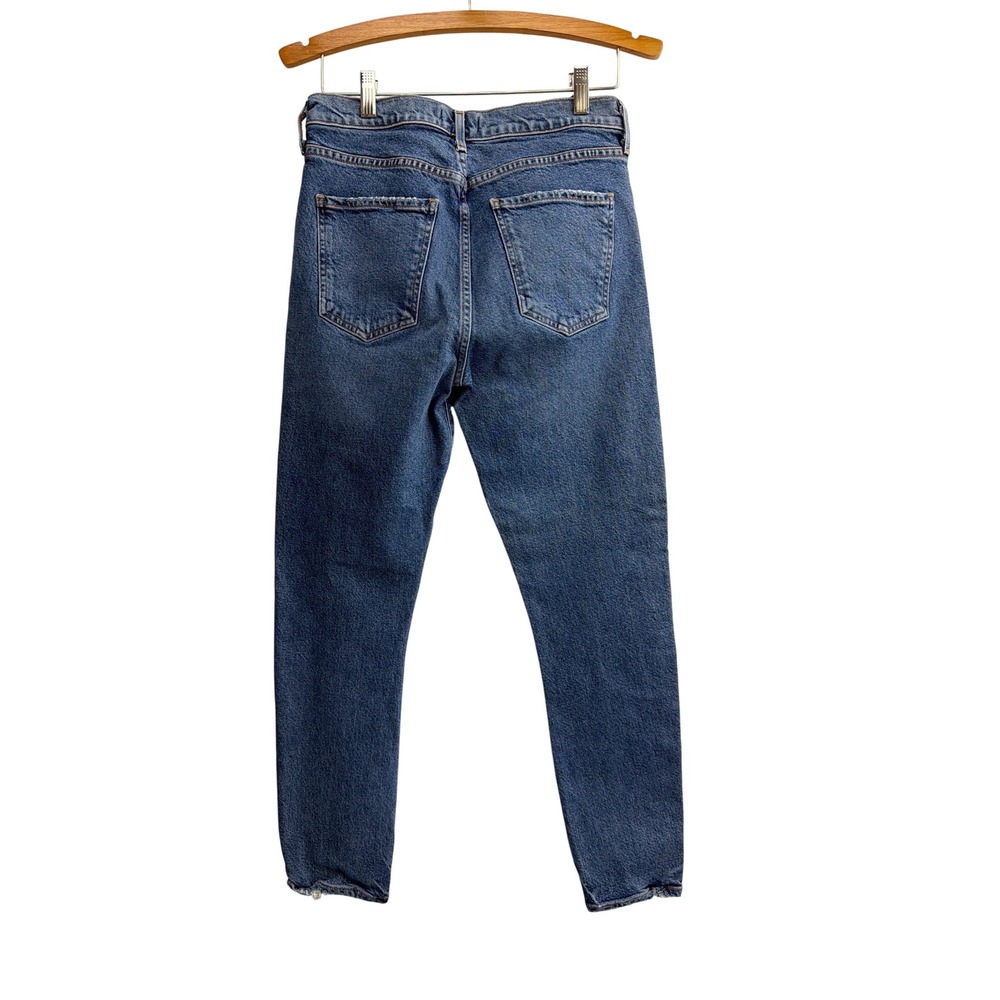 AGOLDE "Toni" Mid Rise Straight Leg Jeans Medium Wash Toni Fit Size 28 - Picture 4 of 14